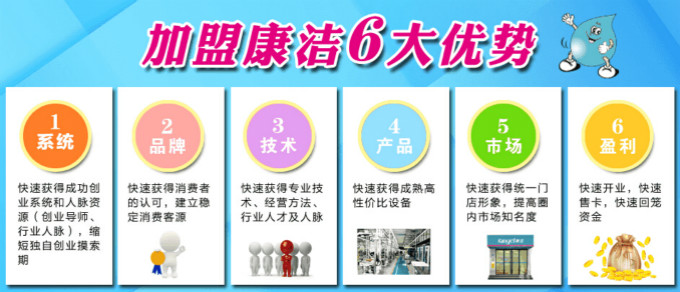 康潔干洗店加盟